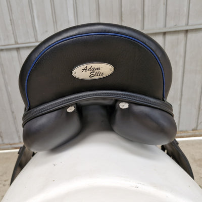 Adam Ellis Paisley dressage saddle, 17.5"