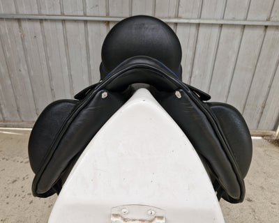 Adam Ellis Paisley dressage saddle, 17.5"