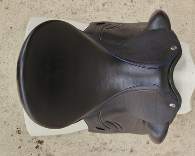 Adam Ellis Paisley dressage saddle, 17.5"