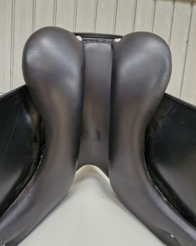 Adam Ellis Paisley dressage saddle, 17.5"