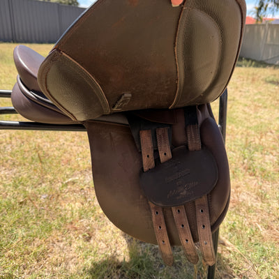 Adam Ellis Show Saddle 16" Brown