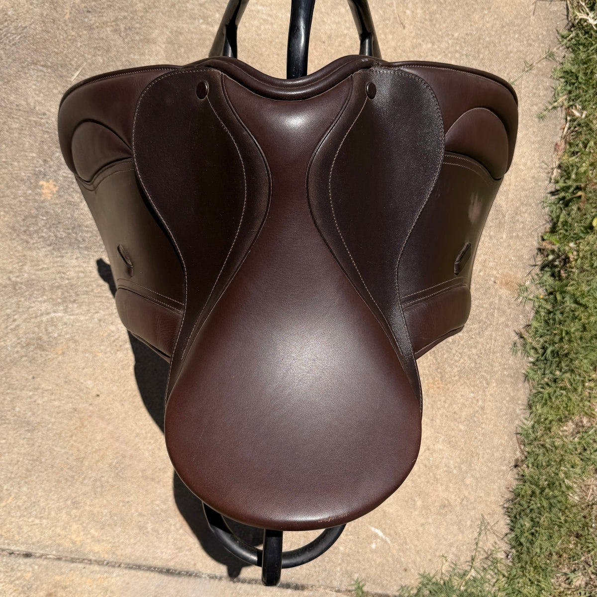 Adam Ellis Show Saddle 16" Brown