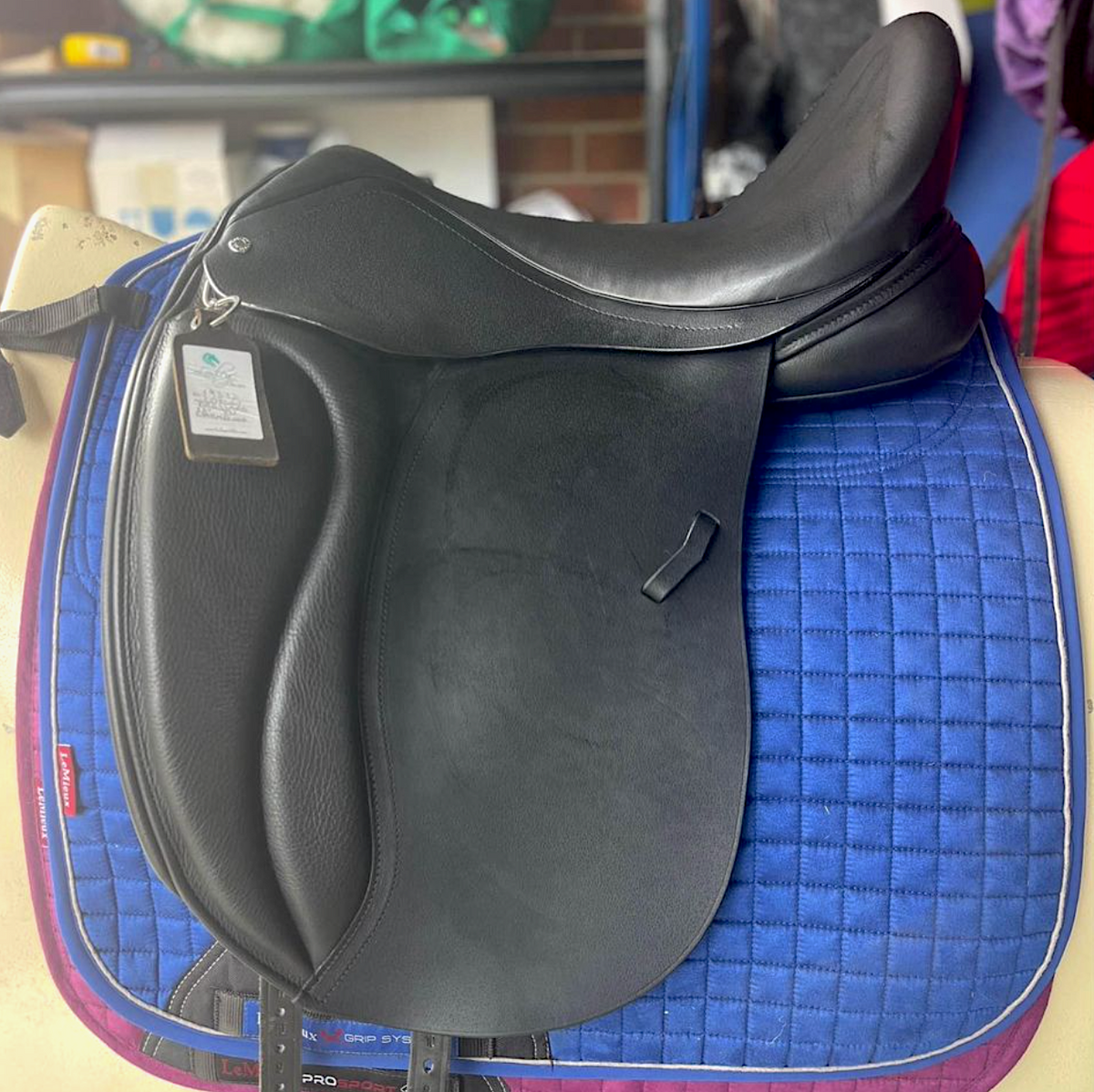 Loxley dressage twin flap 18in